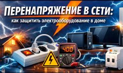 Перенапряжение в сети: как защитить электрооборудование в доме
